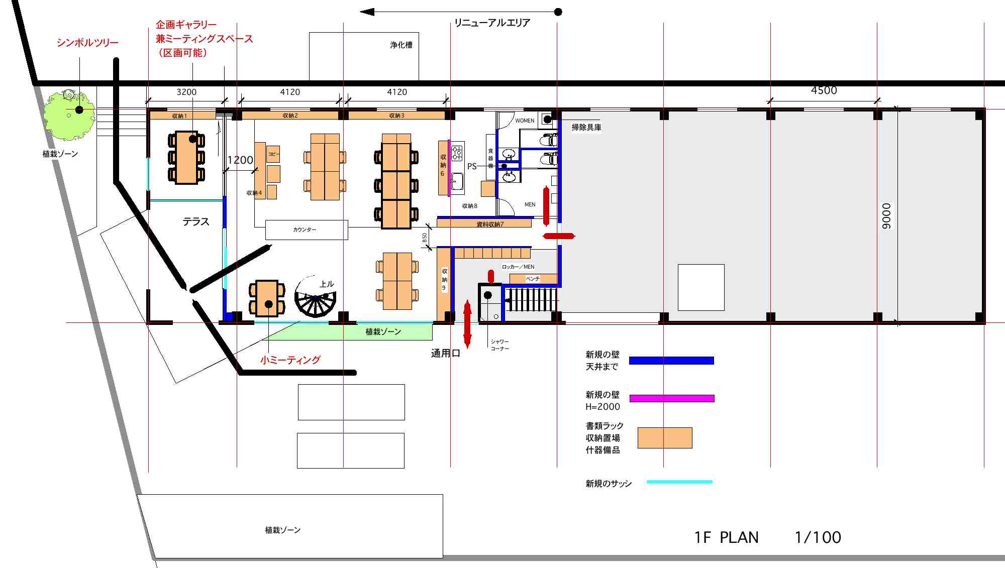 正方形２個分480×240